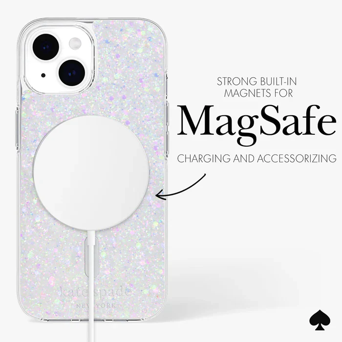 Kate Spade New York Chunky Glitter Case for iPhone 15 Plus - Image 5