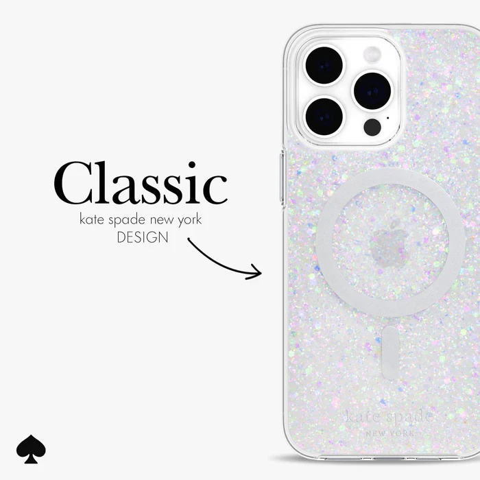 Kate Spade New York Chunky Glitter Case for iPhone 15 Pro Max - Image 4