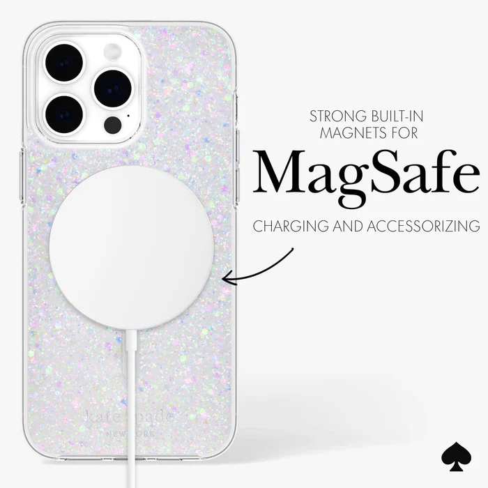 Kate Spade New York Chunky Glitter Case for iPhone 15 Pro Max - Image 5