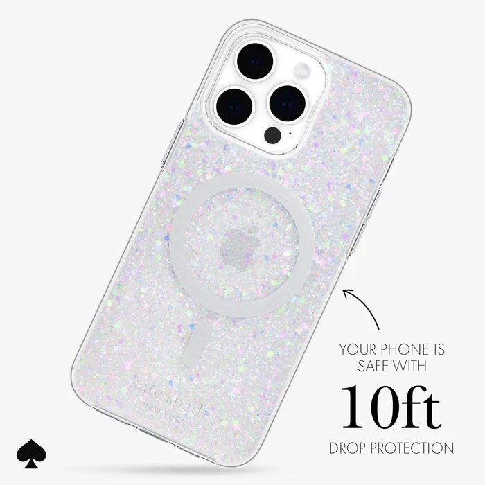 Kate Spade New York Chunky Glitter Case for iPhone 15 Pro Max - Image 6