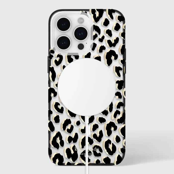 Kate Spade New York City Leopard Case for iPhone 15 Pro Max - Image 2