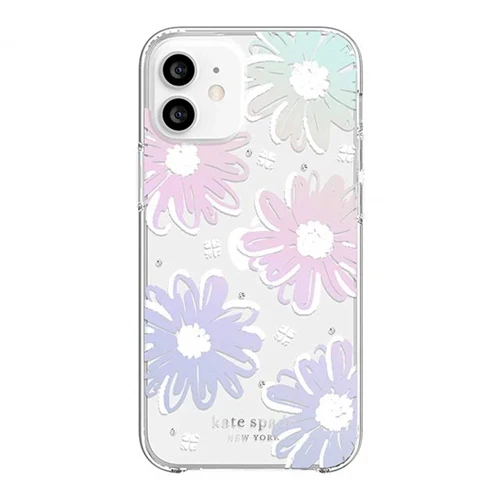 Kate Spade New York iPhone 12 Mini 5.4 inch - Daisy Iridescent - Image 4