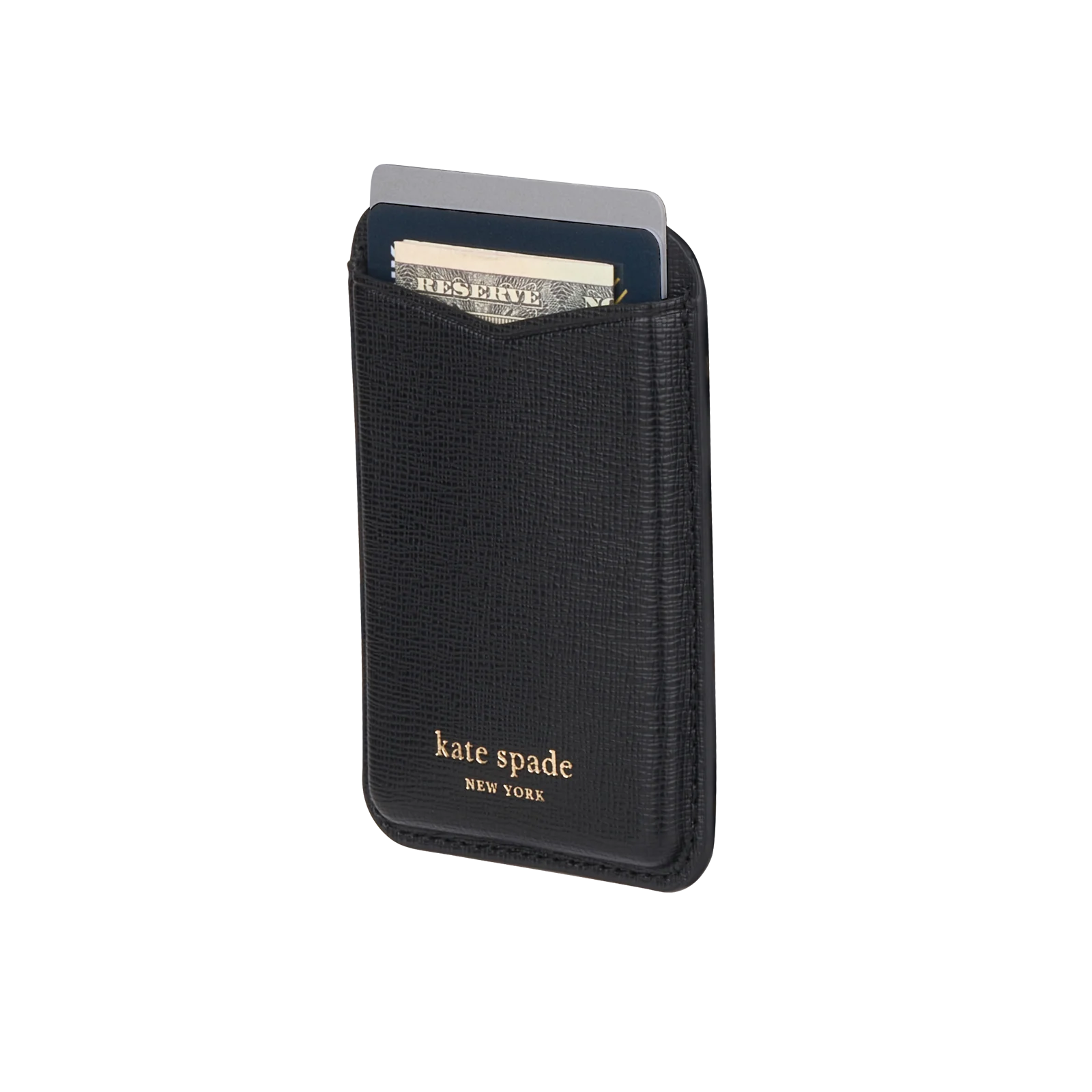 Kate Spade New York MagSafe Card Holder Magnetic Wallet - Black - Image 4