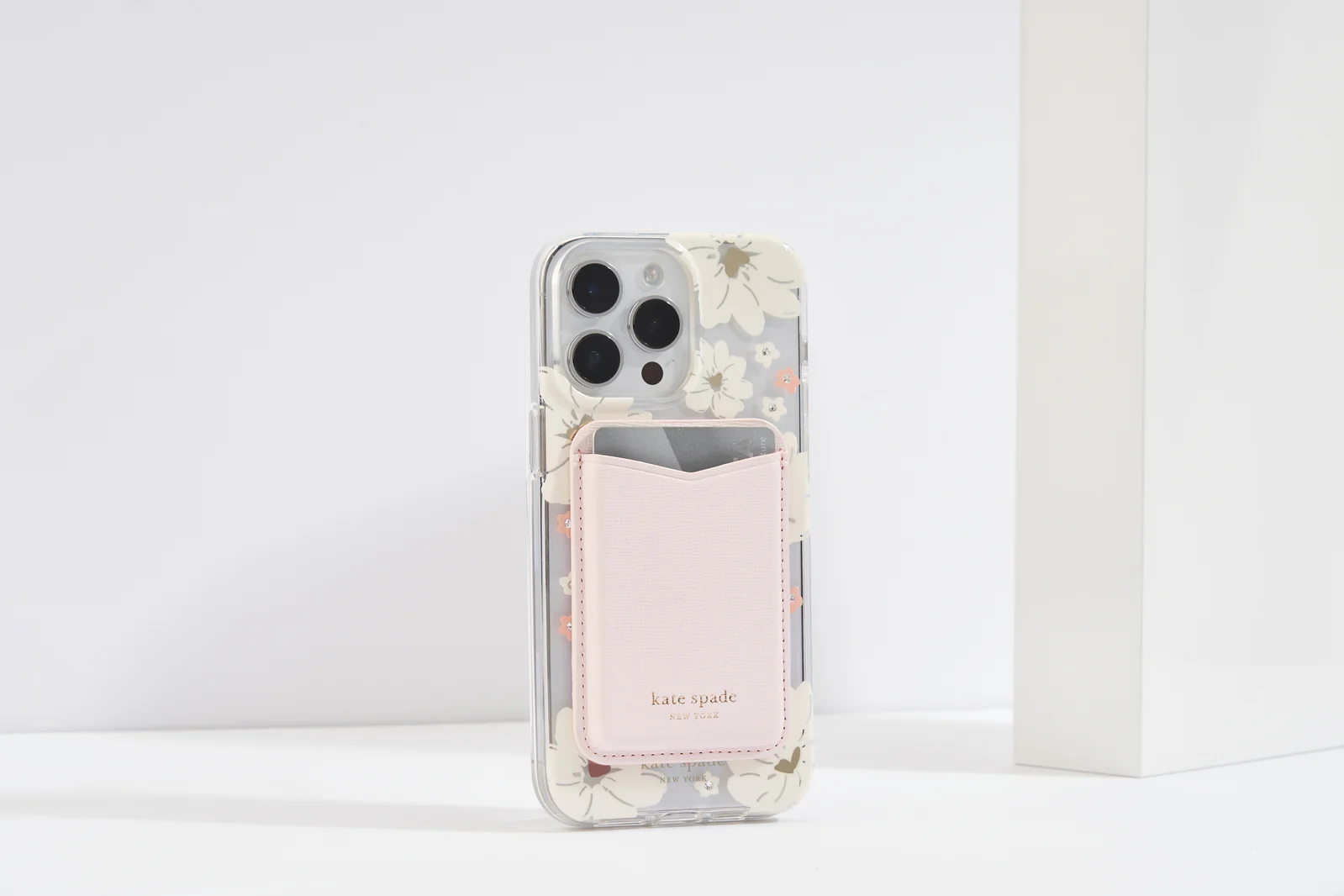Kate Spade New York MagSafe Card Holder Magnetic Wallet - Pale Dogwood - Image 4