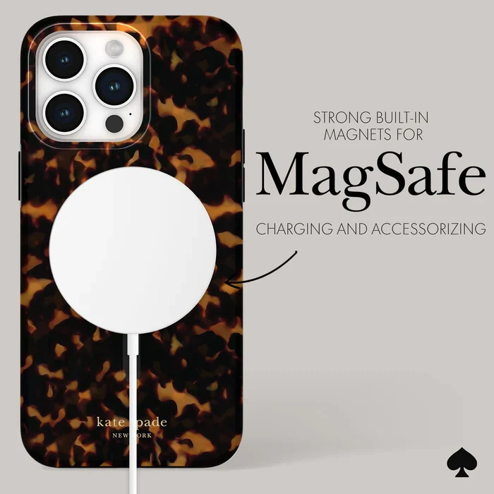 Kate Spade New York MagSafe Case iPhone 15 Pro Max - Tortoise - Image 3