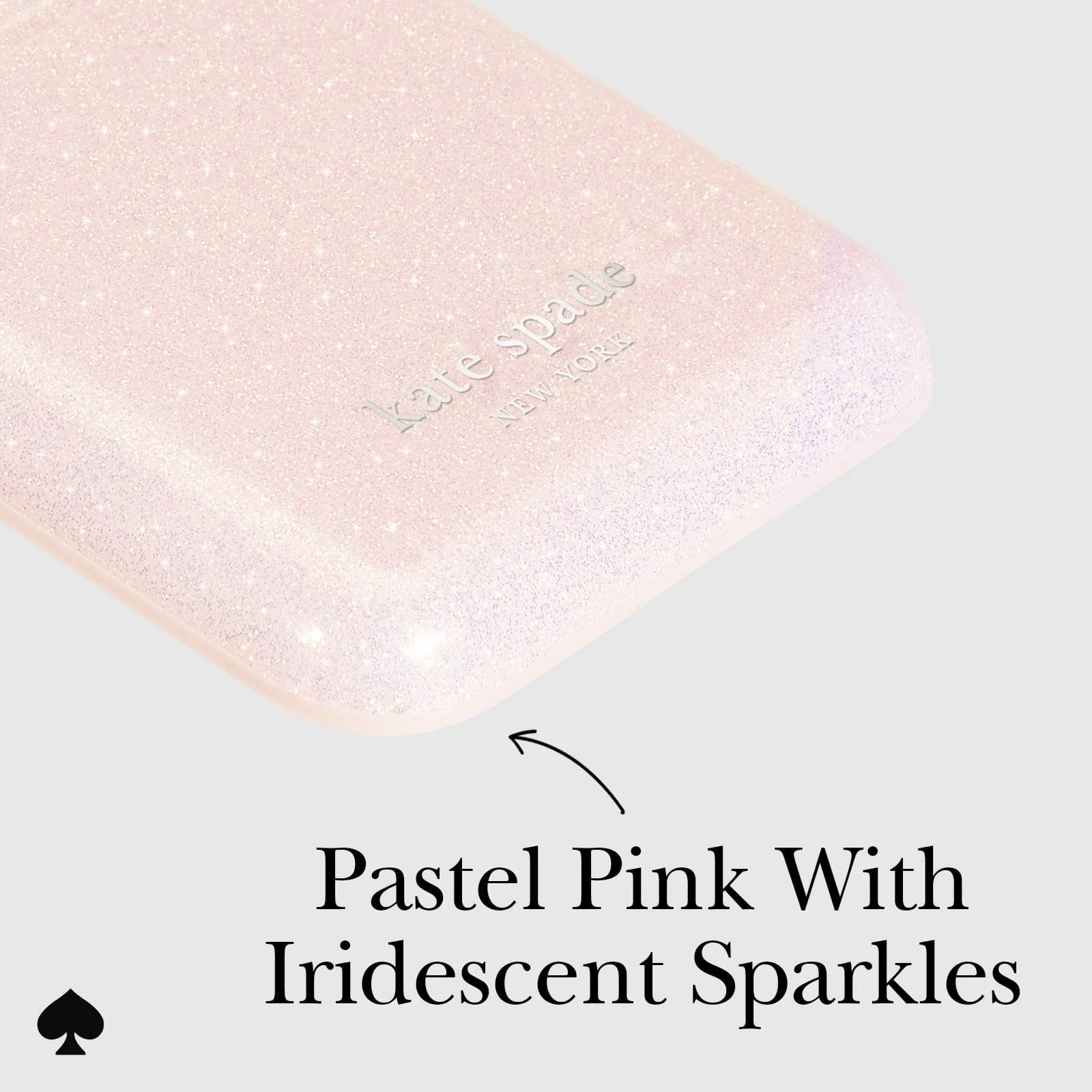 Kate Spade New York MagSafe Flip Magnetic Wallet - Sparkle Pink - Image 3