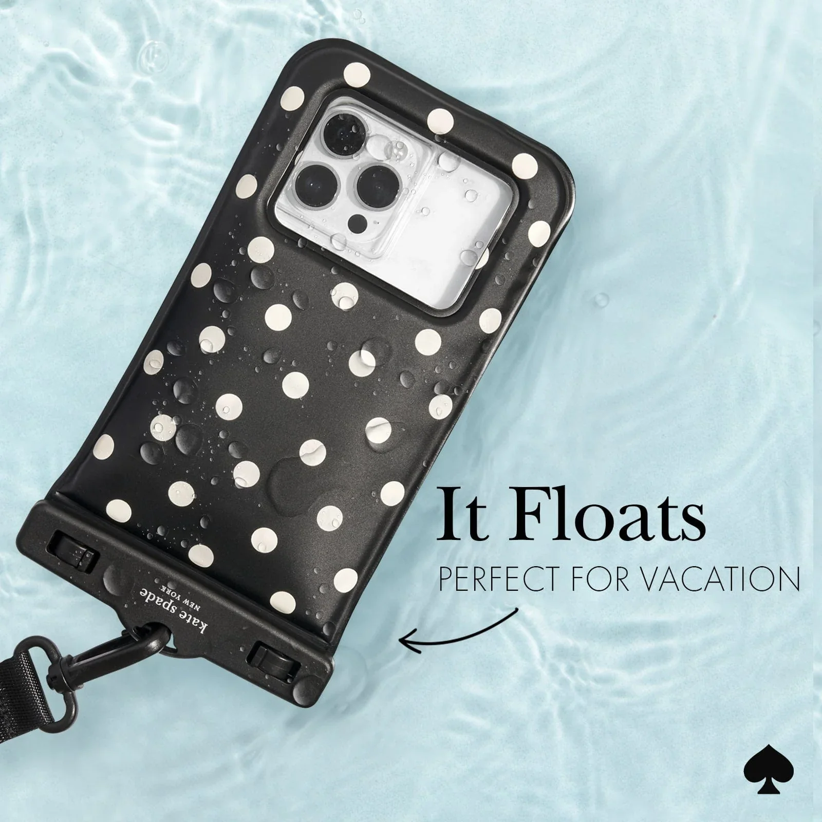 Kate Spade New York Waterproof Floating Pouch - Picture Dot - Image 4