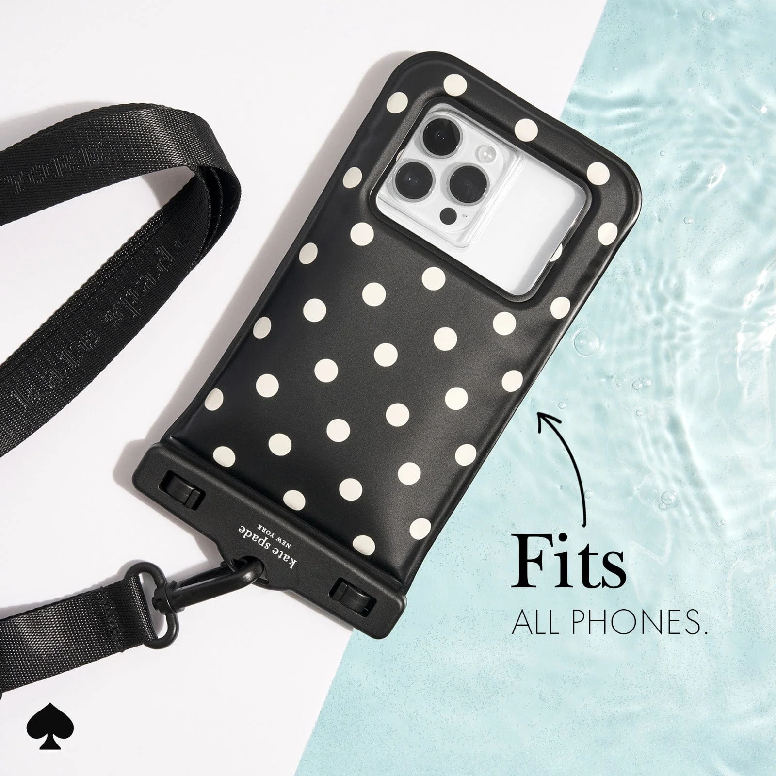 Kate Spade New York Waterproof Floating Pouch - Picture Dot - Image 5