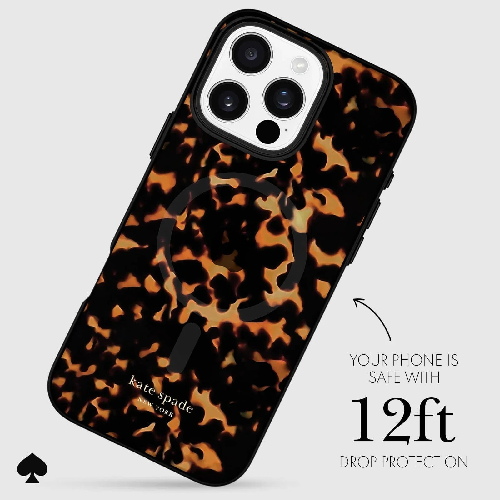 Kate Spade MagSafe Case for iPhone 16 Pro Max - Tortoise - Image 5