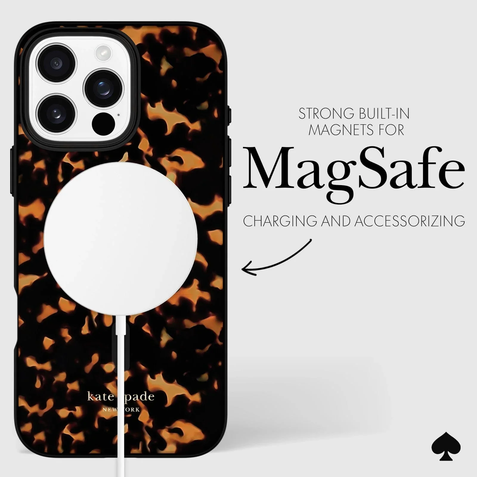 Kate Spade MagSafe Case for iPhone 16 Pro Max - Tortoise - Image 6