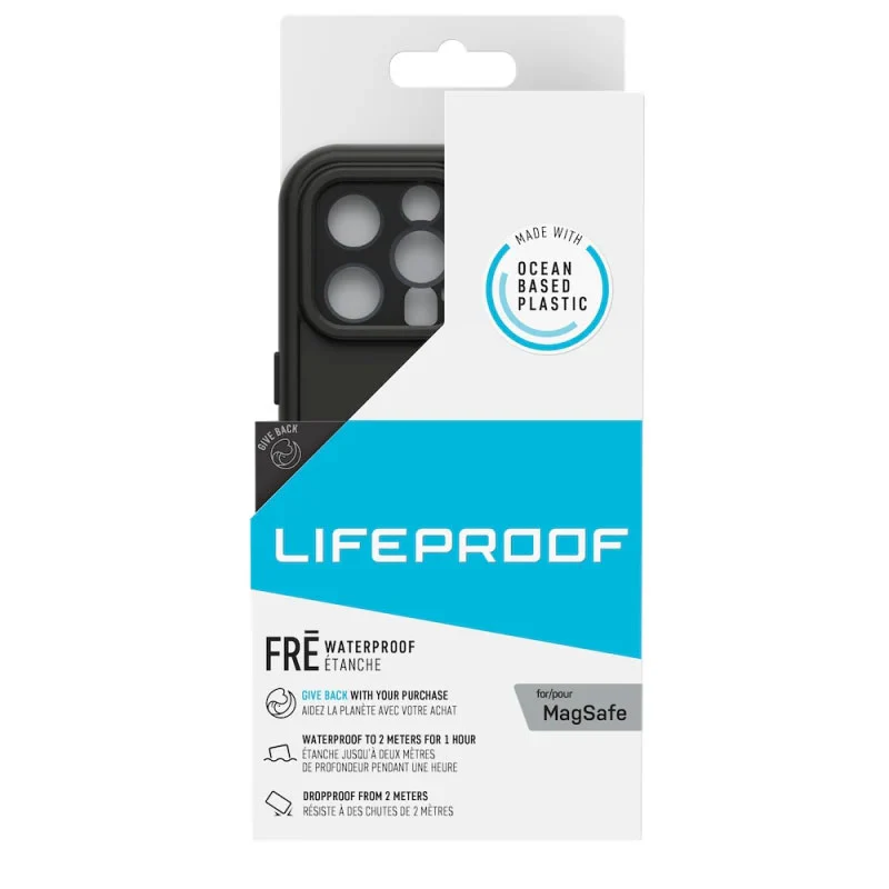 Lifeproof Fre Waterproof Case for Magsafe iPhone 13 Pro 6.1 inch - Black - Image 2