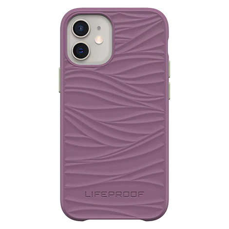 Lifeproof Wake (NOT waterproof) Case iPhone 12 Mini 5.4 - Sea Urchin Purple - Image 2