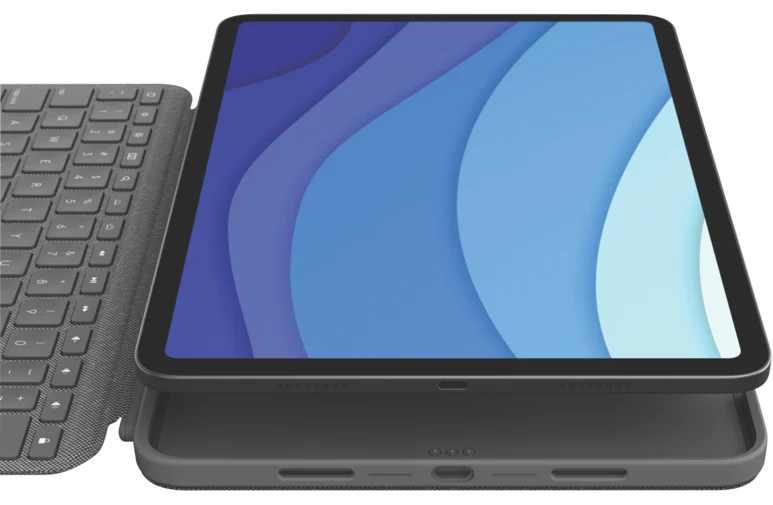 Logitech Combo Touchfor iPad Pro 11 4th/3rd/2nd/1st Gen - Grey - Image 5