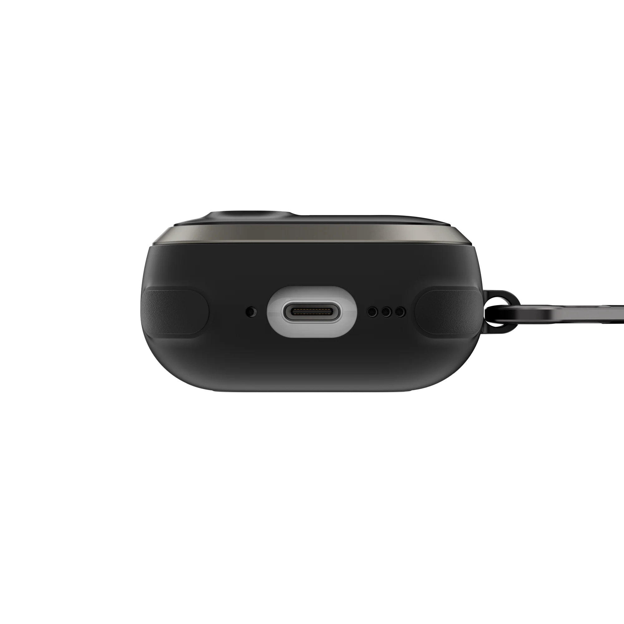 Mageasy Airpod 4 Outdoor Case Odyssey Magnetic Closure & Wrist Strap - Metal Black - Image 5