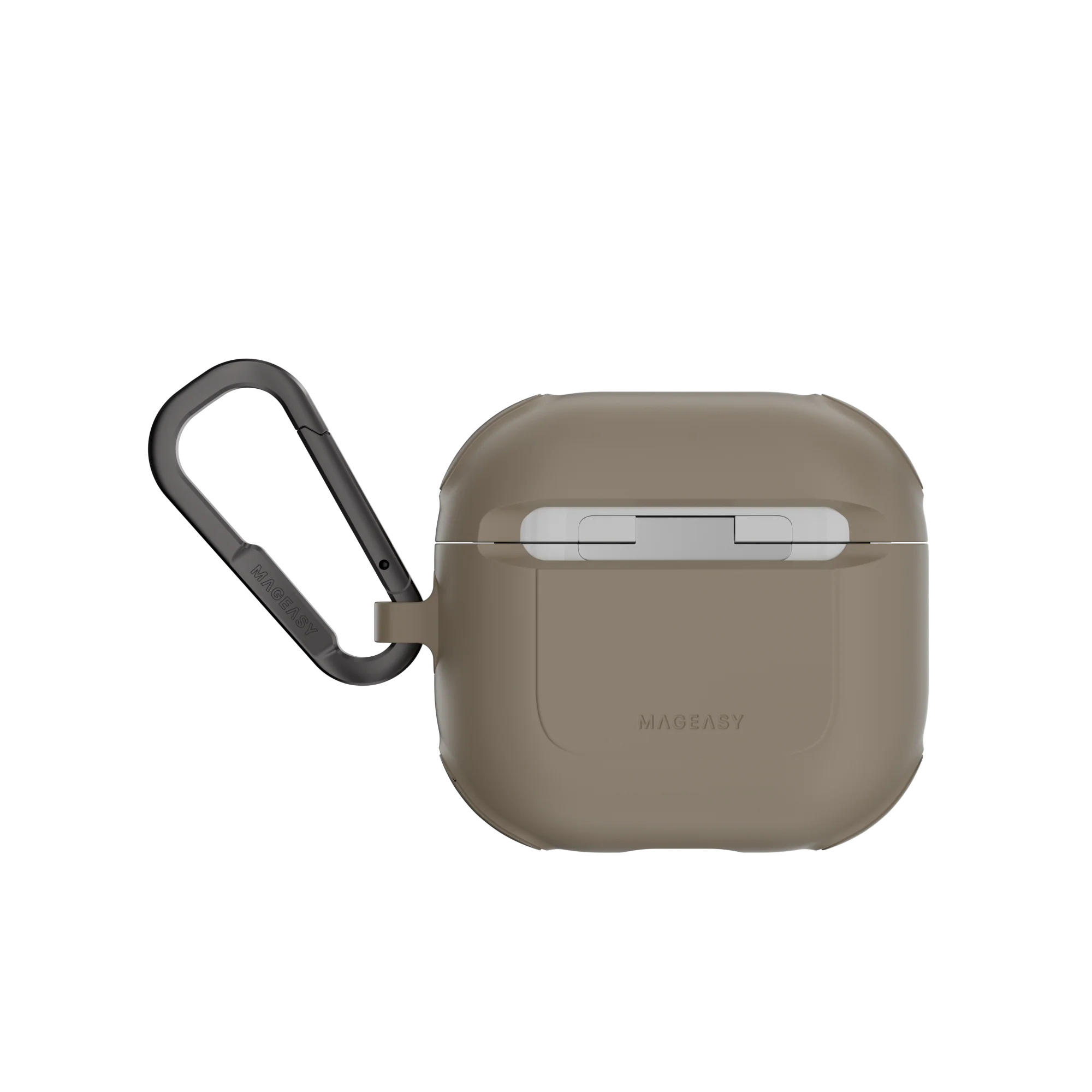 Mageasy Airpod 4 Outdoor Case Odyssey Magnetic Closure & Wrist Strap - Metal Sand - Image 3