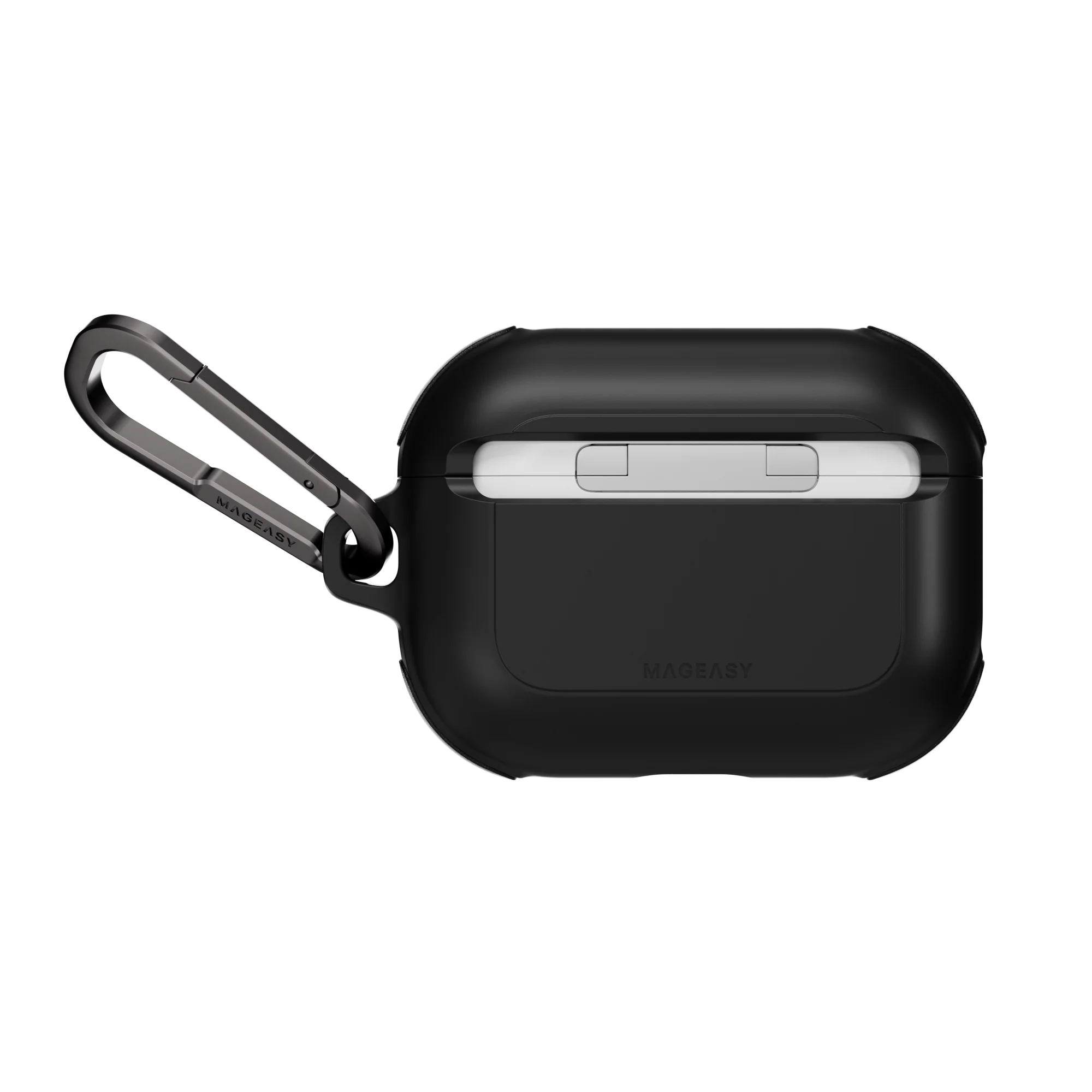 Mageasy Airpod Pro 3 Outdoor Case Odyssey Magnetic Closure & Wrist Strap - Metal Black - Image 2