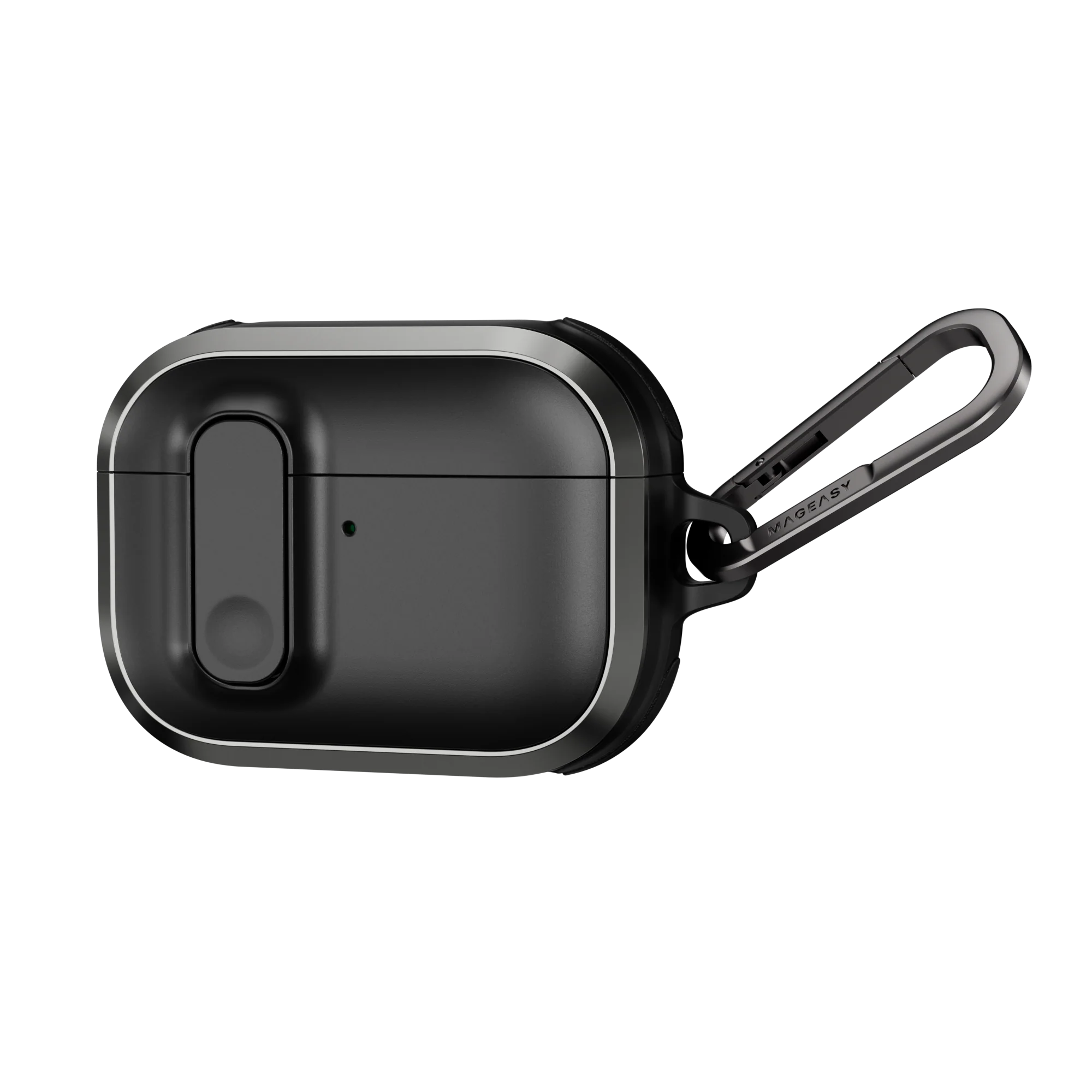 Mageasy Airpod Pro 3 Outdoor Case Odyssey Magnetic Closure & Wrist Strap - Metal Black - Image 4