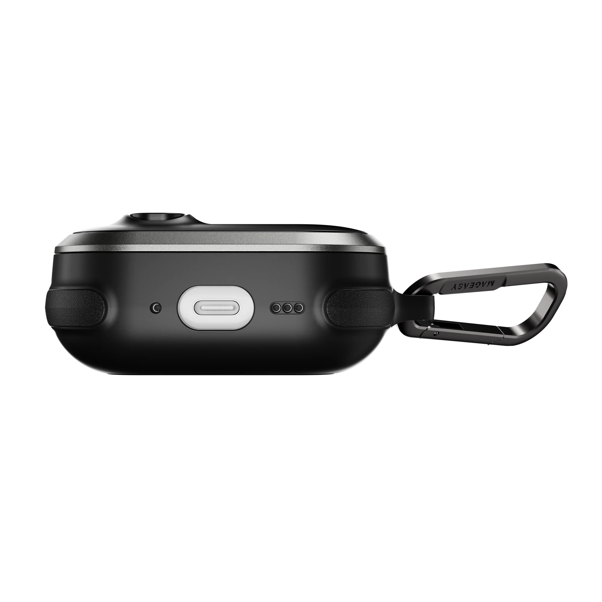 Mageasy Airpod Pro 3 Outdoor Case Odyssey Magnetic Closure & Wrist Strap - Metal Black - Image 5