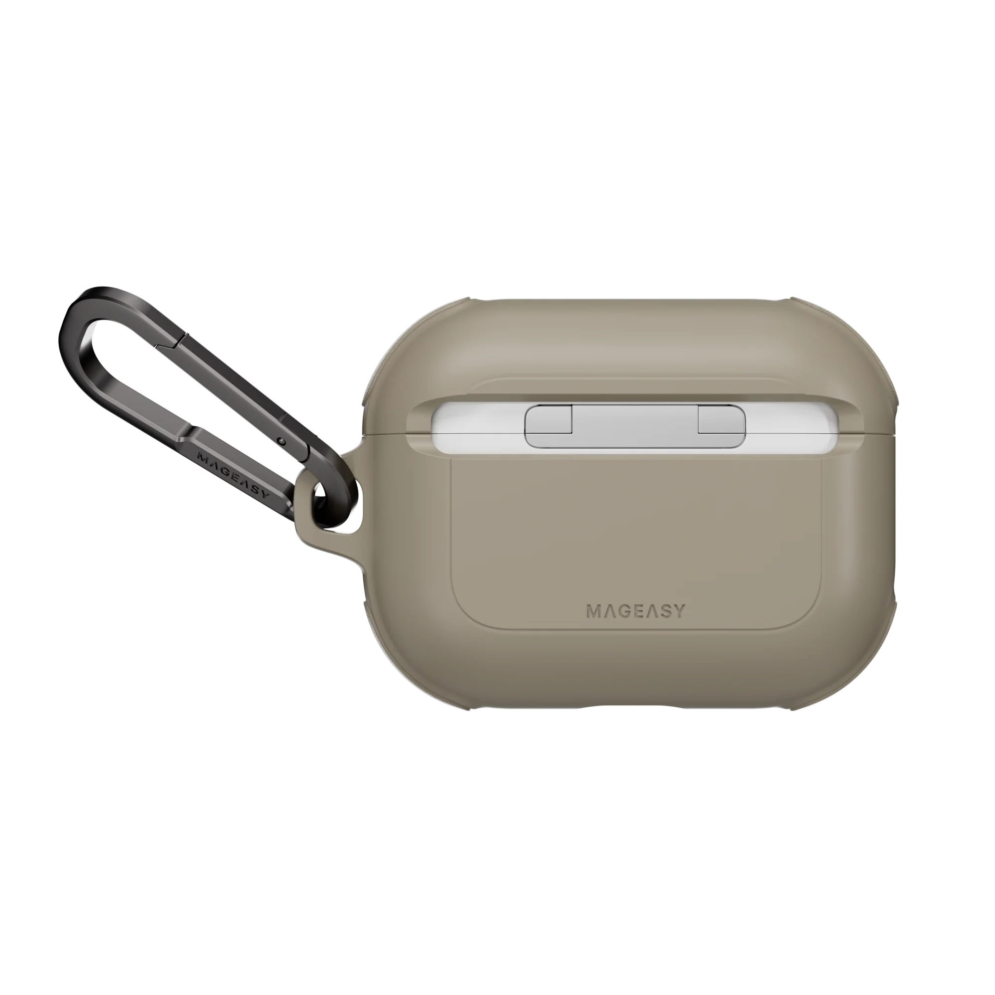Mageasy Airpod Pro 3 Outdoor Case Odyssey Magnetic Closure & Wrist Strap - Metal Sand - Image 2