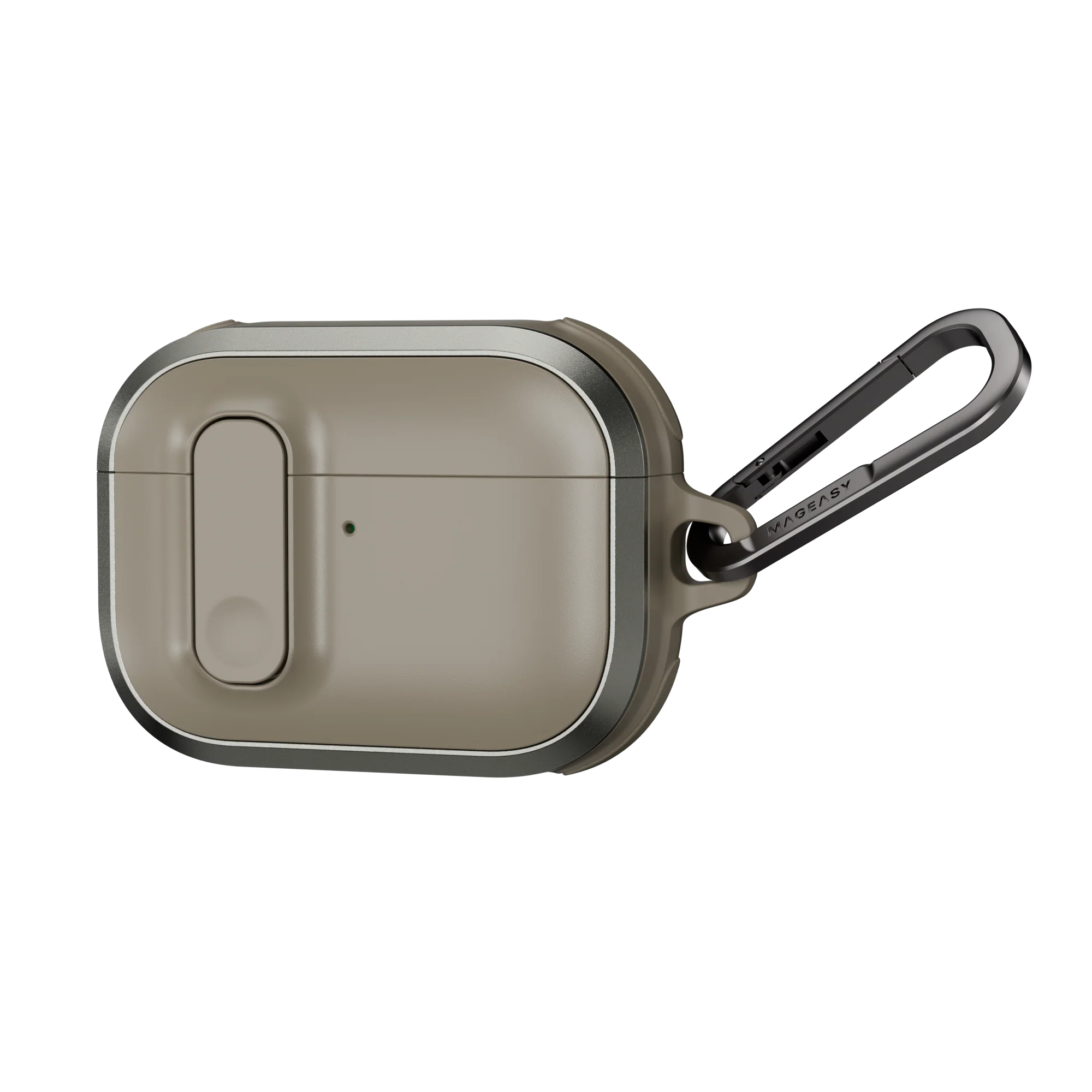 Mageasy Airpod Pro 3 Outdoor Case Odyssey Magnetic Closure & Wrist Strap - Metal Sand - Image 4