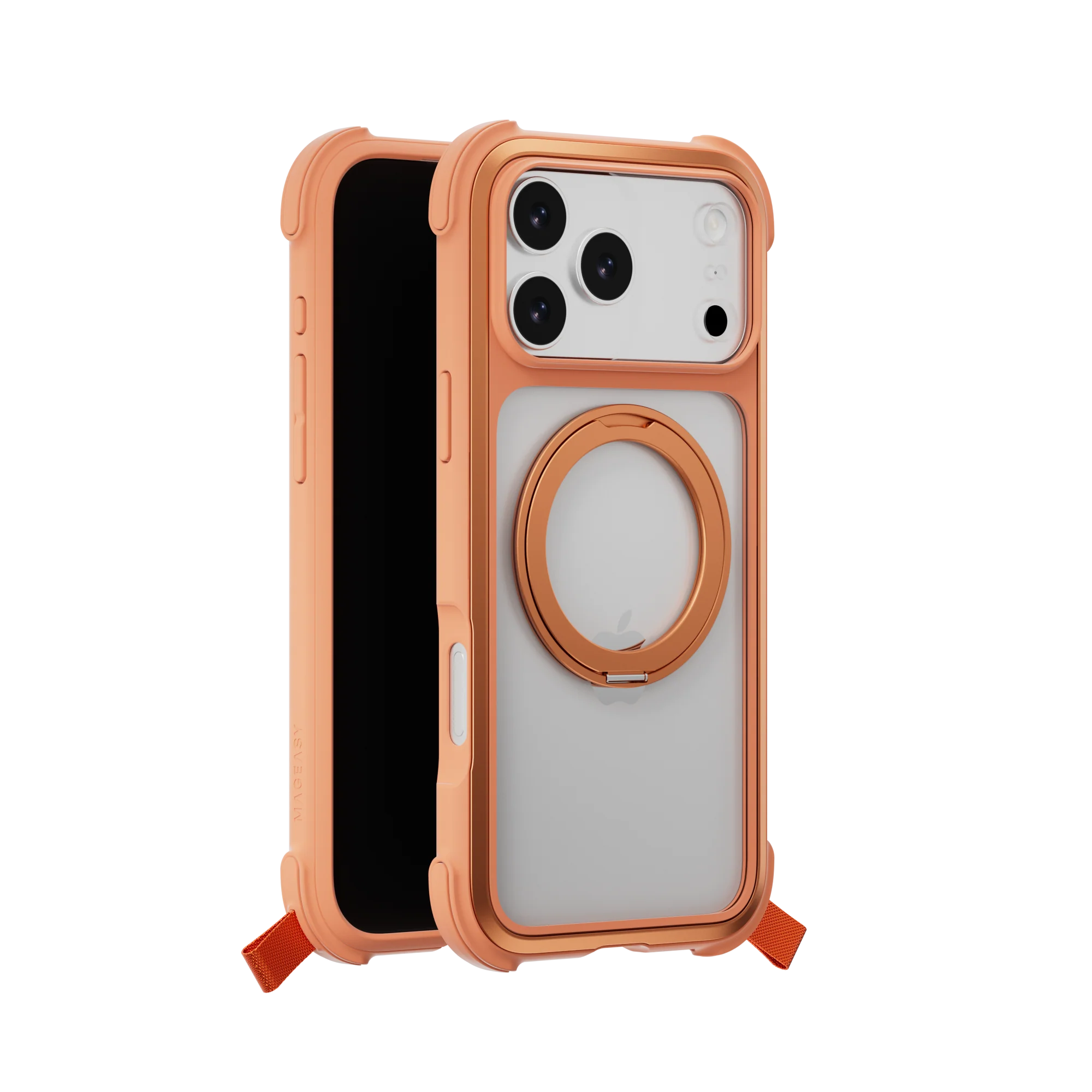 MagEasy Odyssey Stand M 360 Case for iPhone 17 Pro Max - Coral - Image 7