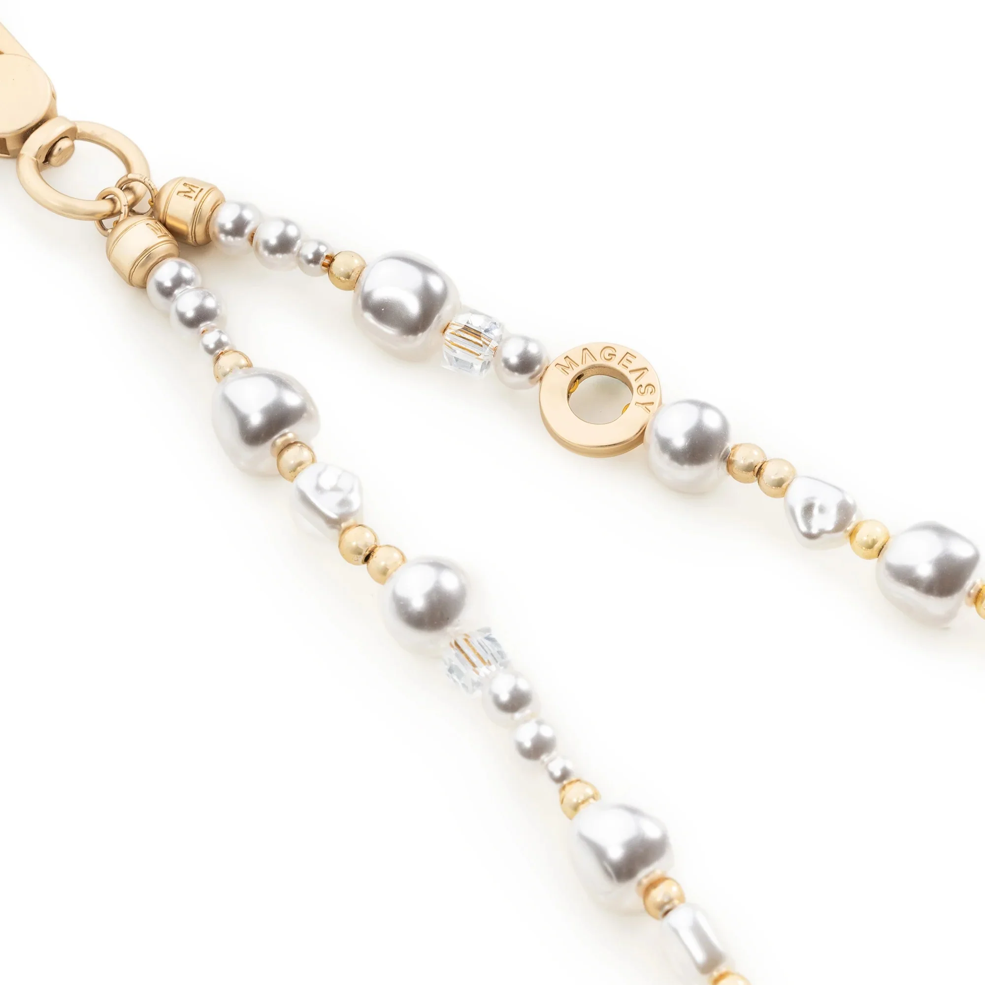 Mageasy Pearl iPhone Wrist Strap - Snap Hook - Image 4