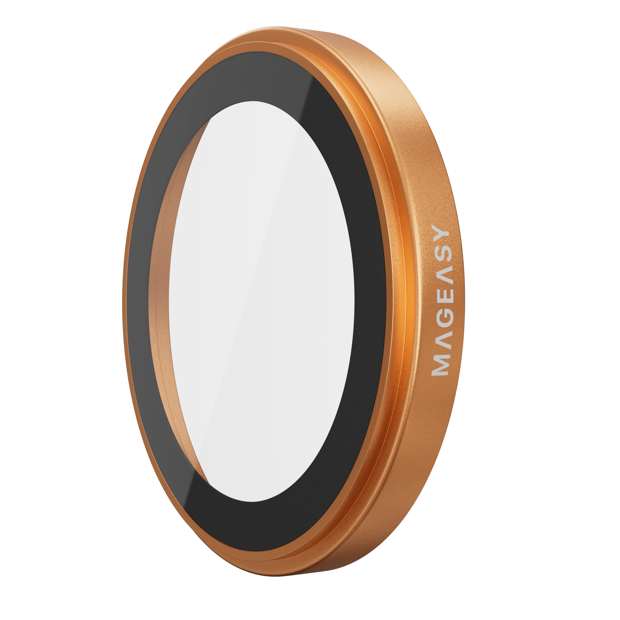 Mageasy Sapphire Camera Lens Protector for iPhone 17 Pro & 17 Pro Max - Coral - Image 2