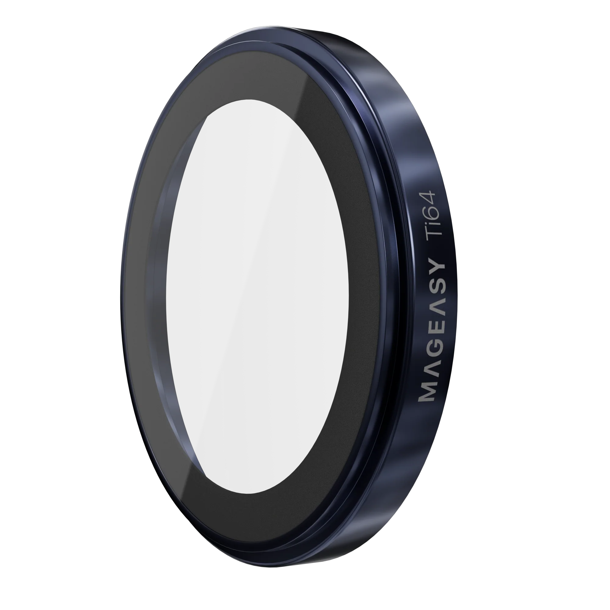 Mageasy Sapphire Camera Lens Protector for iPhone 17 Pro & 17 Pro Max - Titanium Midnight Blue - Image 2