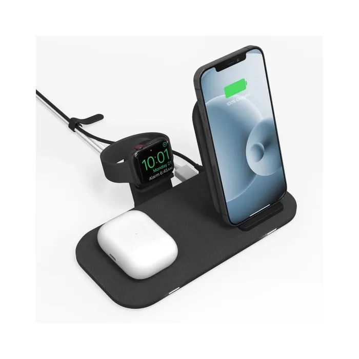 Mophie Universal Wireless Charging Stand+ - Black - Image 2