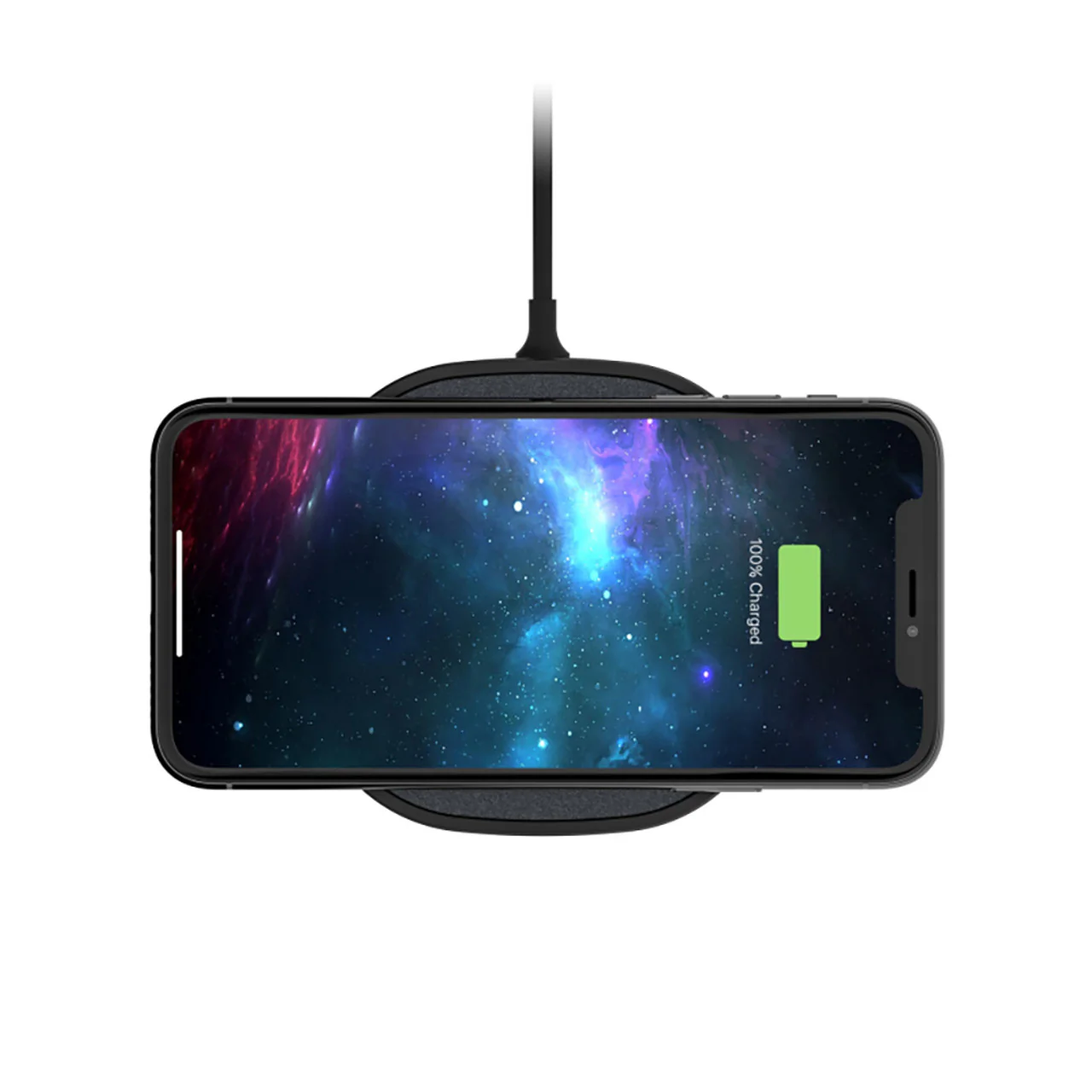 Mophie Universal Wireless Single Coil 15W Charge Pad - Black - Image 2