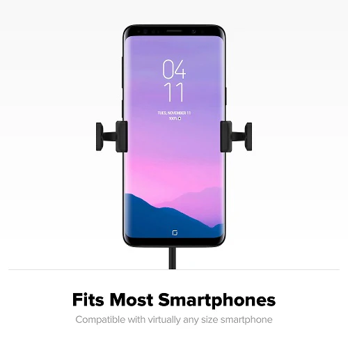 Mophie Wireless Charge Stream Vent Mount for iPhone Xs/X & Samsung Black - Image 5