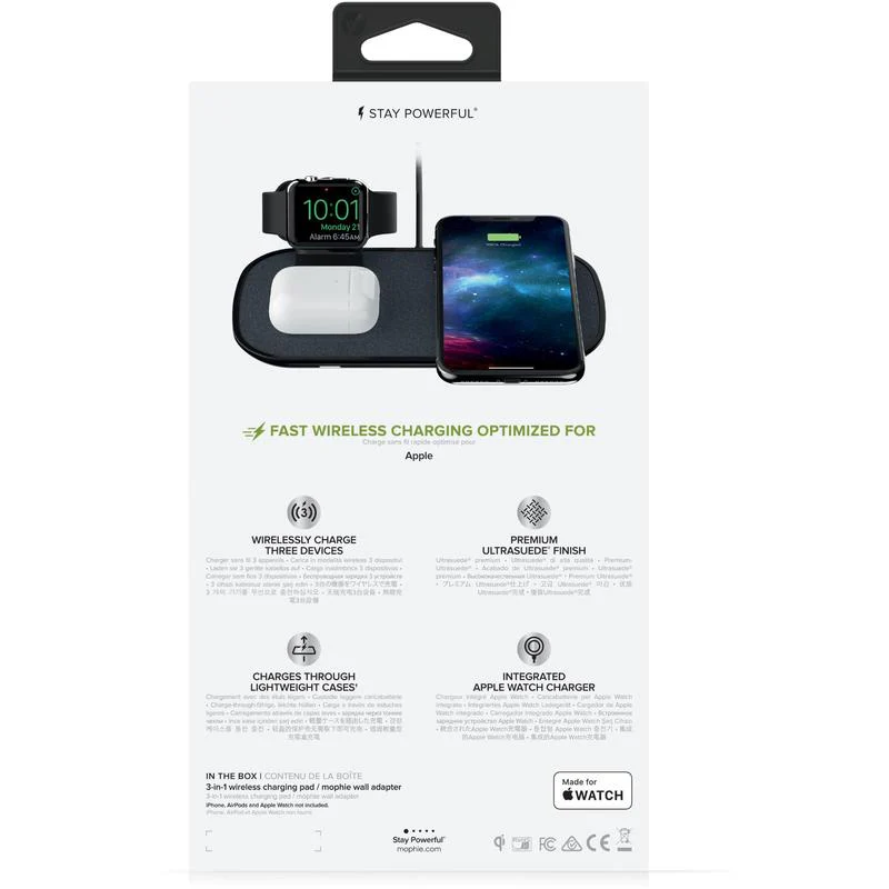 Mophie 3 in 1 Wireless Charging Pad - Image 4