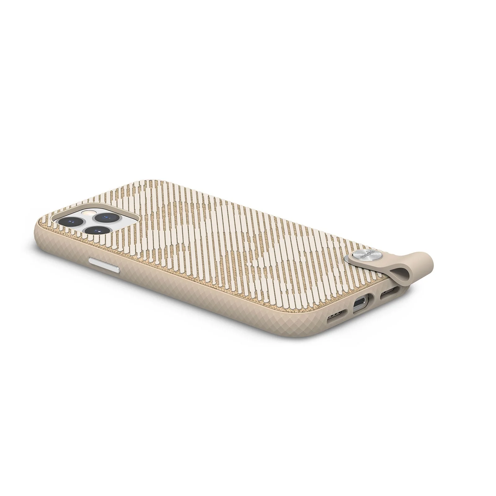Moshi Altra Case w/ Wrist Strap For iPhone 12 Mini - Sahara Beige - Image 3