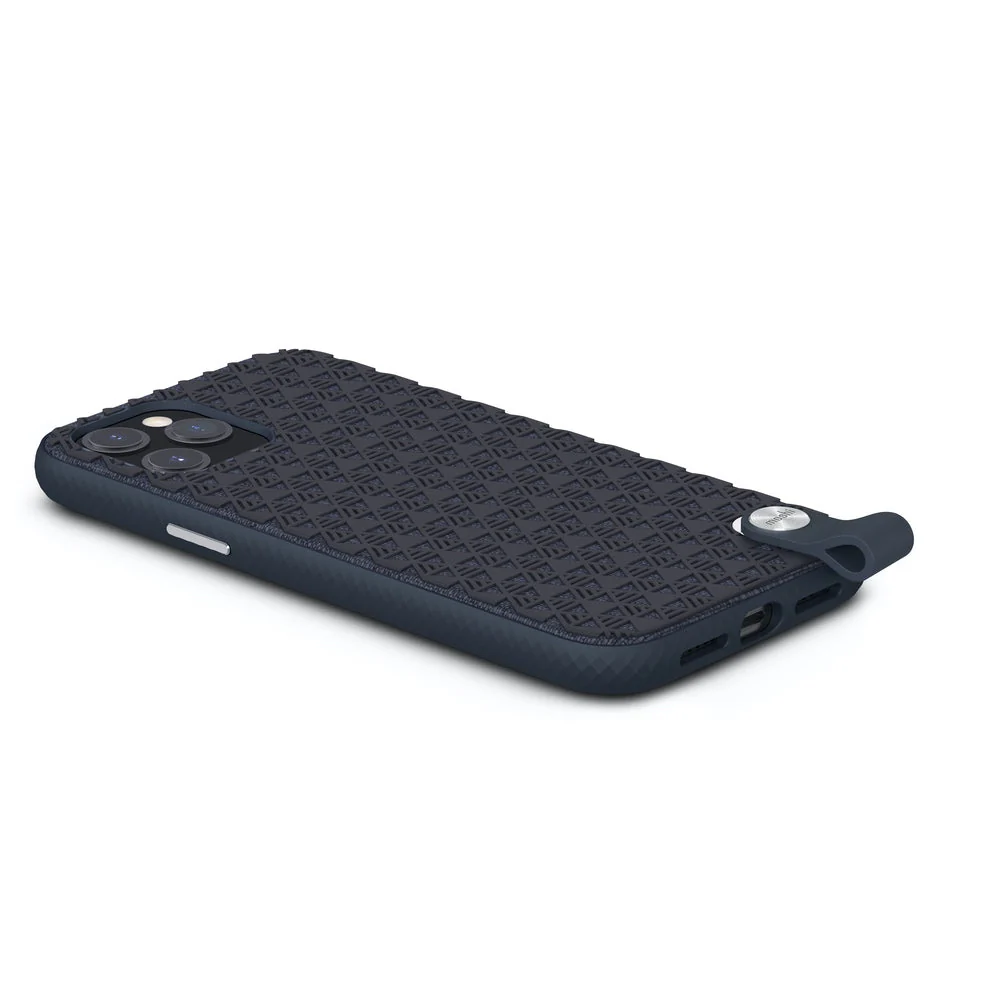 Moshi Altra Case w/ Wrist Strap For iPhone 12 Pro Max - Midnight Blue - Image 3