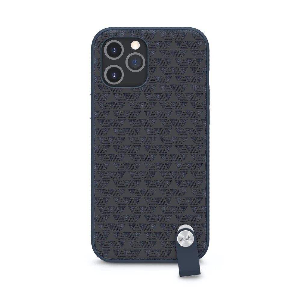 Moshi Altra Case w/ Wrist Strap For iPhone 12 Pro Max - Midnight Blue - Image 4