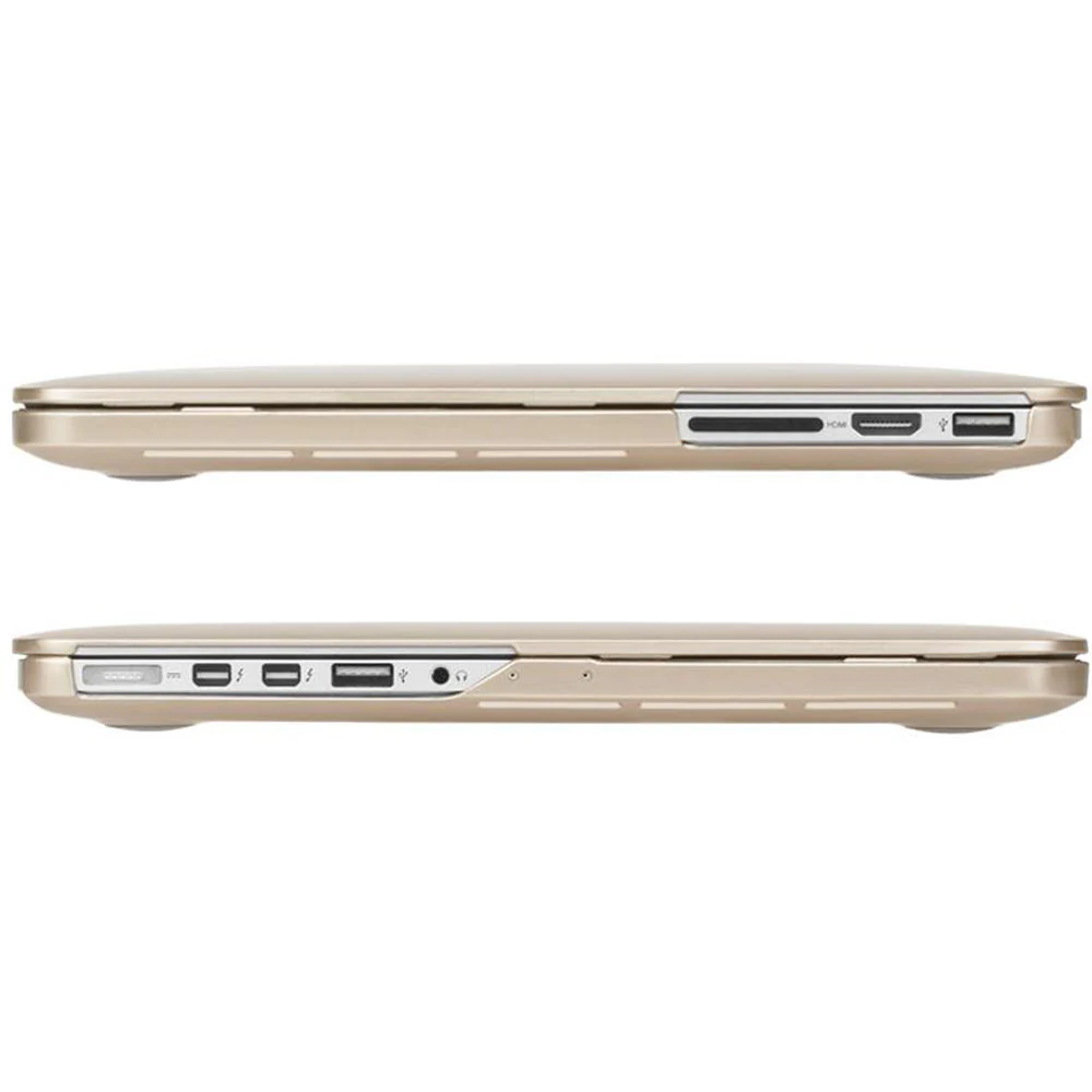 Moshi iGlaze Hardshell Case Macbook Pro 13 2012-2015 Satin Gold - Image 6