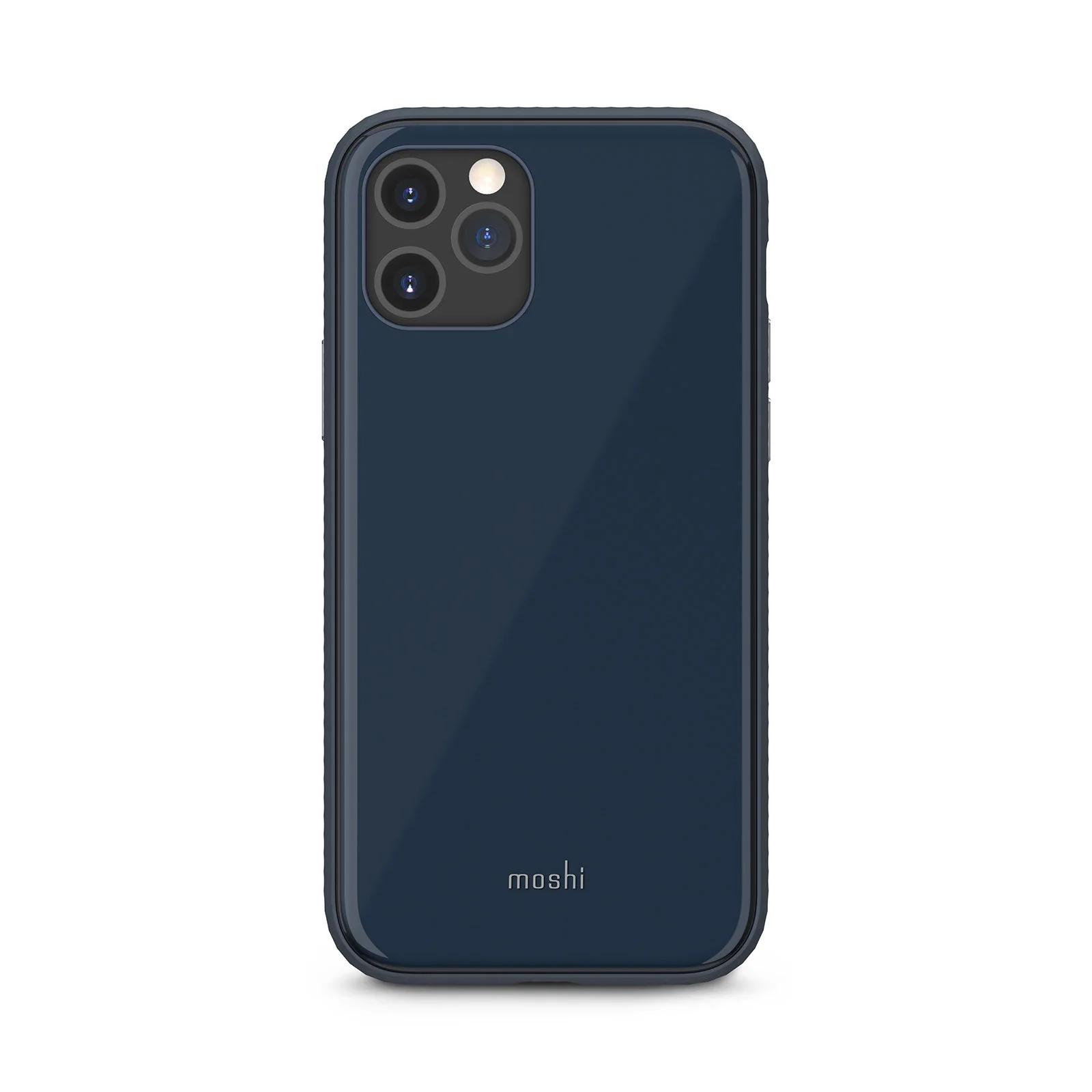 Moshi iGlaze Slim Hardshell Case For iPhone 12 Mini - Slate Blue - Image 2