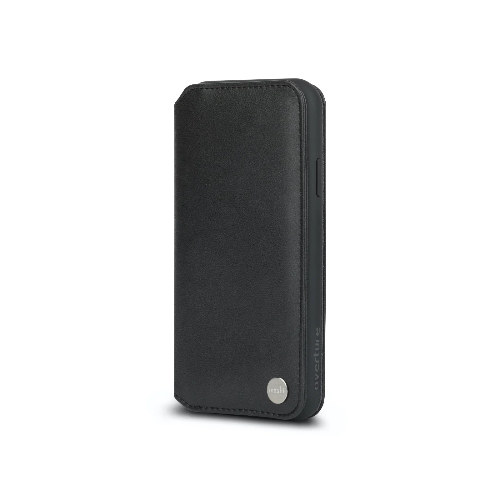 Moshi Overture Premium Folio Style Wallet Case For iPhone XS Max - Charcoal Black - Image 4
