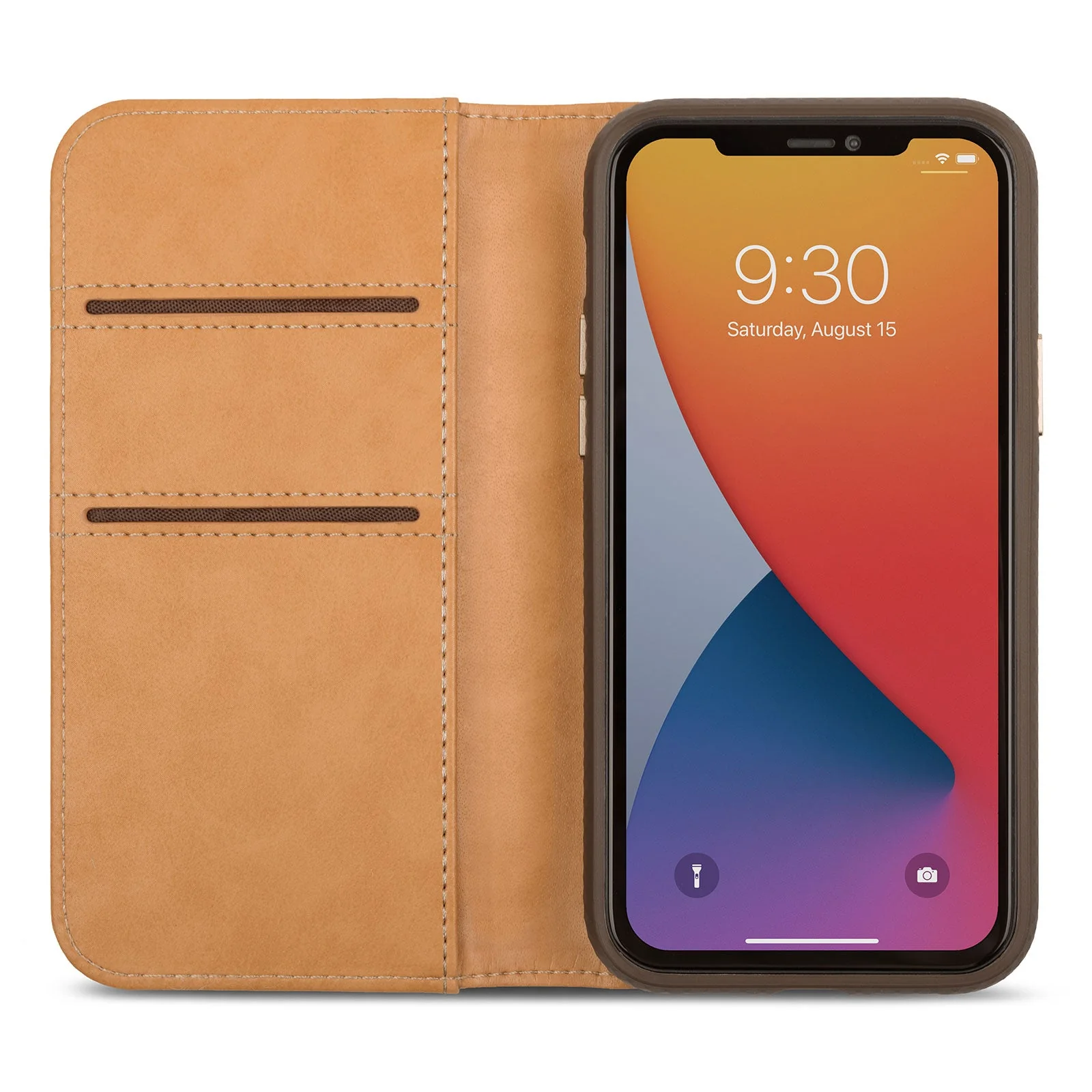 Moshi Overture Wallet Case For iPhone 12 Mini - Luna Pink - Image 3