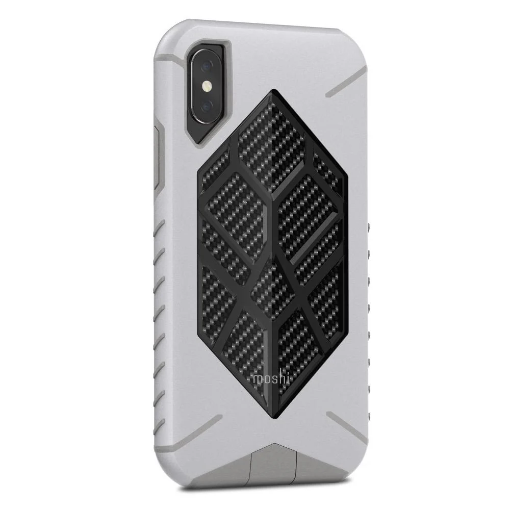 Moshi Talos Ultra Protective Hybrid Construction Case For iPhone XS / X - Admiral Grey - Image 3