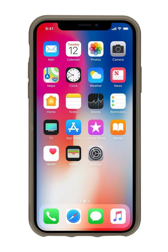 Native Union Clic Card Leather Case For iPhone XS / X - Tan (BONUS Screen Protector!!) - Image 3