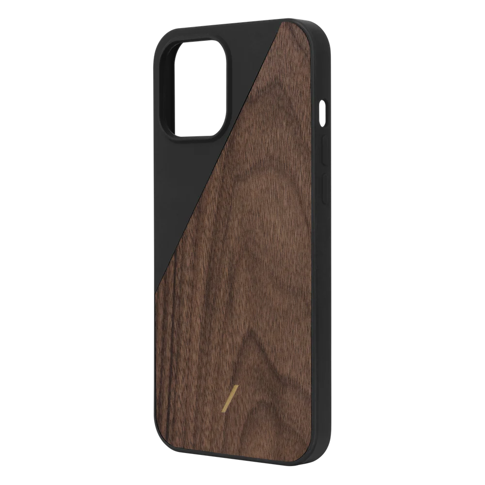Native Union Clic Wooden Case For iPhone 12 Pro Max - Black - Image 2