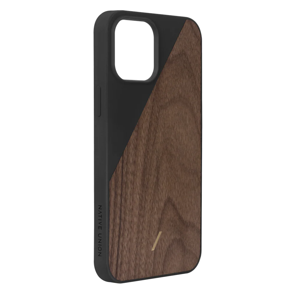Native Union Clic Wooden Case For iPhone 12 Pro Max - Black - Image 3