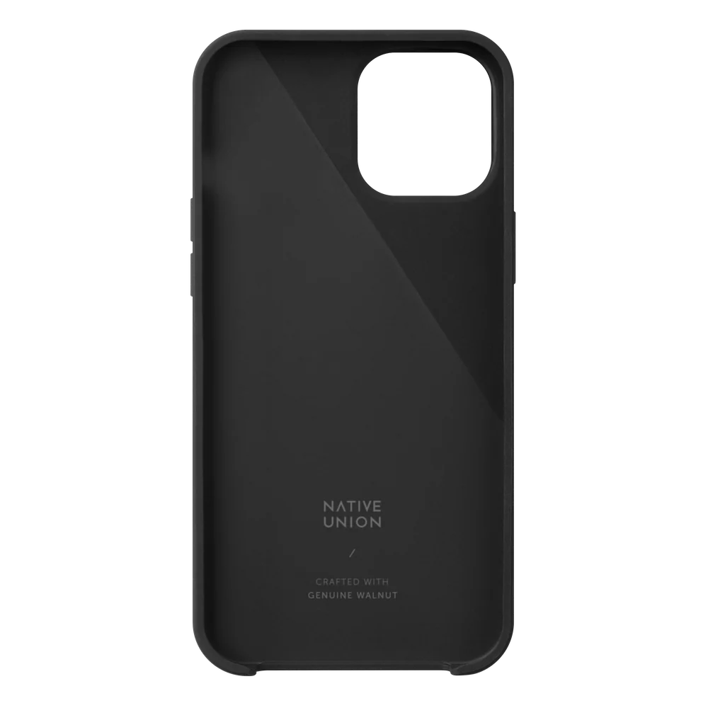 Native Union Clic Wooden Case For iPhone 12 Pro Max - Black - Image 4