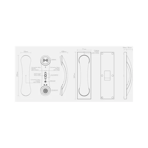 Native Union Moshi MM02T Two Line Handset System - Image 5