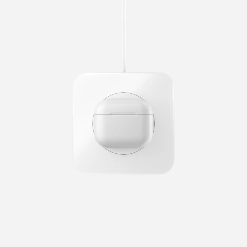 Nomad Base Magnetic MagSafe Compatible Wireless Charger - White - Image 3