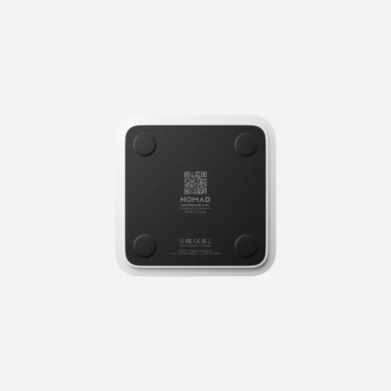 Nomad Base Magnetic MagSafe Compatible Wireless Charger - White - Image 7