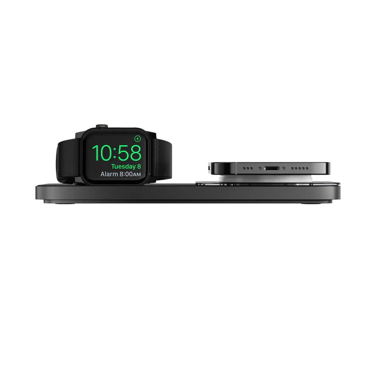 Nomad Base One Max - 3-in-1 MagSafe Charger - Carbide - Image 11