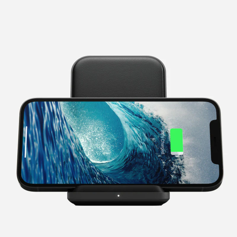 Nomad Base Station Stand Global V2 Wireless Charger - Black - Image 3