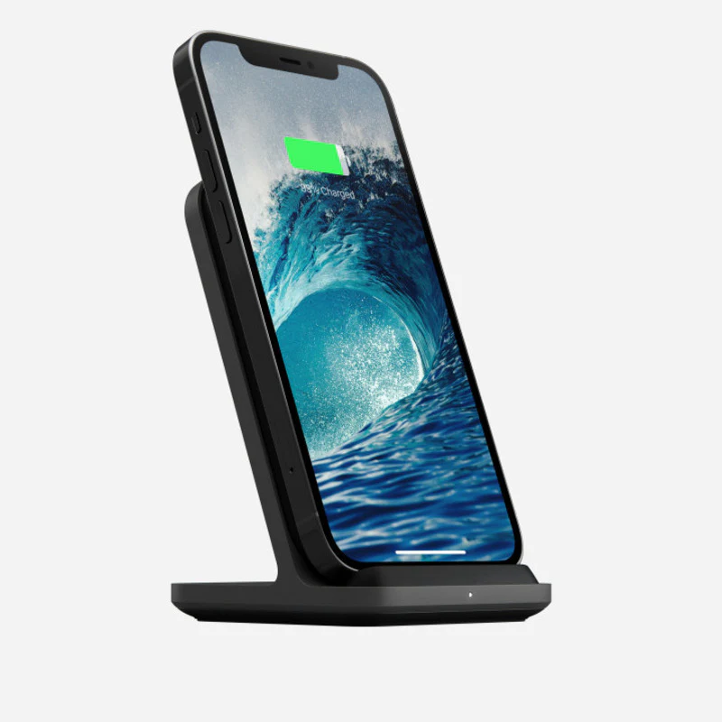 Nomad Base Station Stand Global V2 Wireless Charger - Black - Image 5